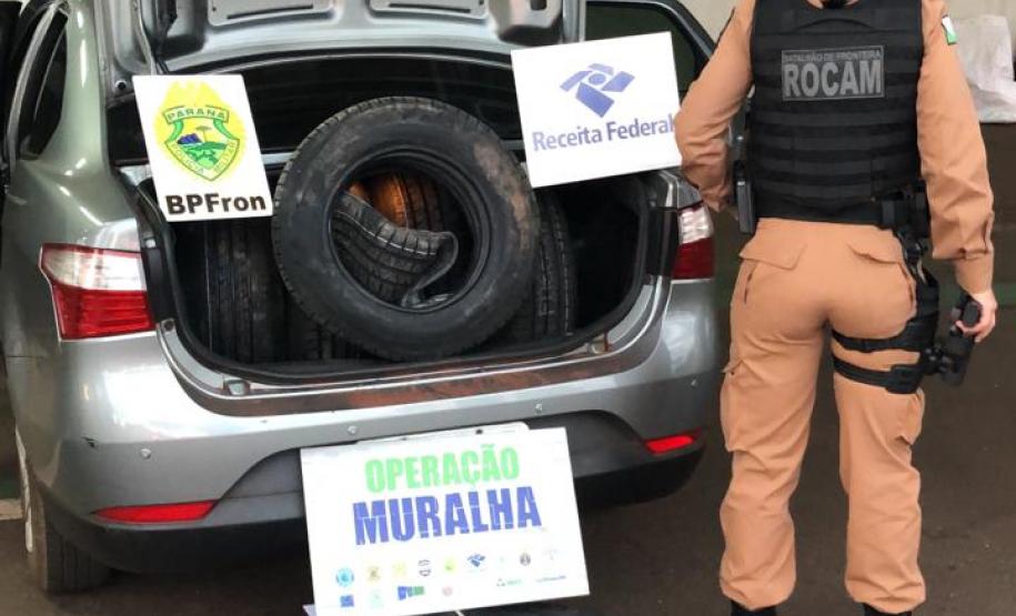 Durante feriado prolongado, BPFron realiza diversas apreensões no Oeste do estado Durante feriado prolongado, BPFron realiza diversas apreensões no Oeste do estado