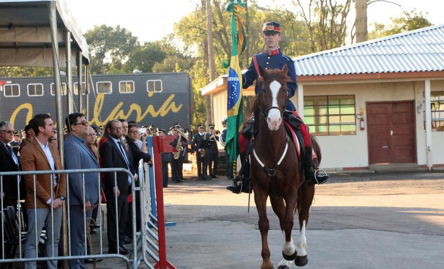 Curitiba, 28 de junho de 2019. Regimento de Polícia Montada comemora 140 anos com solenidade e a participação do presidente em exercício, Hamilton Mourão.