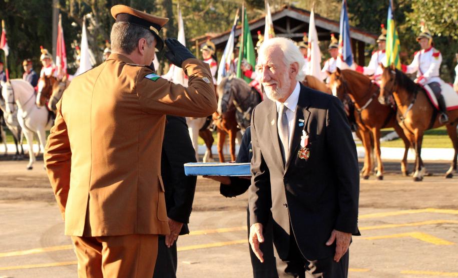 Curitiba, 28 de junho de 2019. Regimento de Polícia Montada comemora 140 anos com solenidade e a participação do presidente em exercício, Hamilton Mourão.
