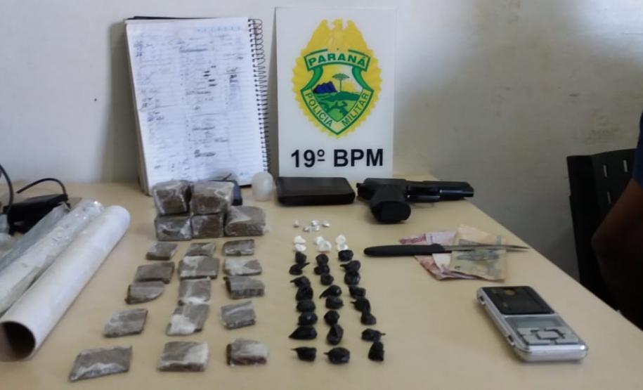 Denúncia leva a PM a fechar ponto de tráfico de drogas em Toledo (PR)
