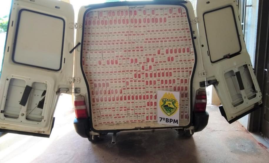 Ações de batalhão da PM resultam em veículos recuperados e contrabando apreendido no Noroeste paranaense