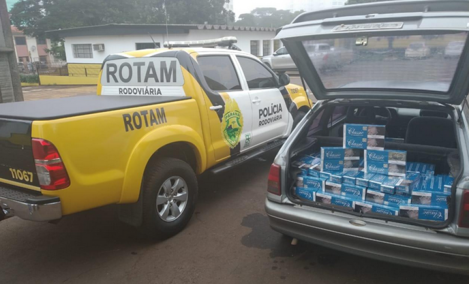 Contrabando é desmantelado mais uma vez pelo BPFron no Interior do PR