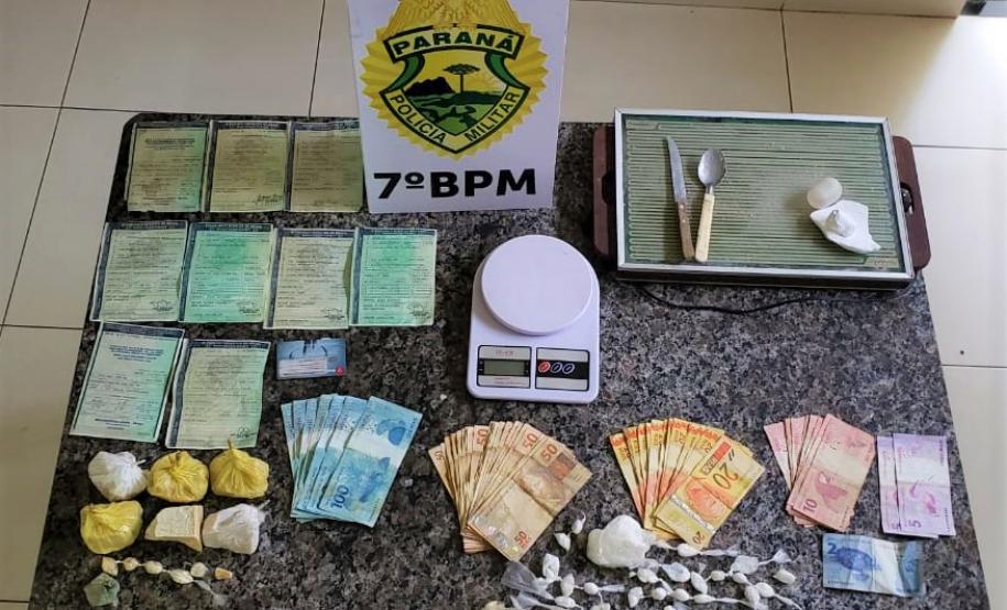 Policiais militares do 7° BPM apreendem homem por tráfico de drogas na cidade Gaúcha, no Noroeste do Paraná Policiais militares do 7° BPM apreendem homem por tráfico de drogas na cidade Gaúcha, no Noroeste do Paraná