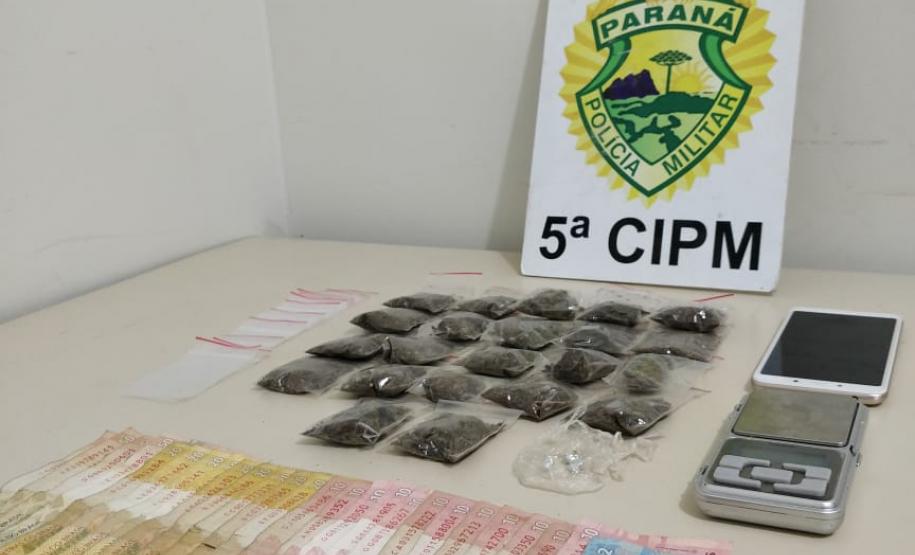 Homem tenta fugir de abordagem, mas acaba preso pela PM no Noroeste do estado