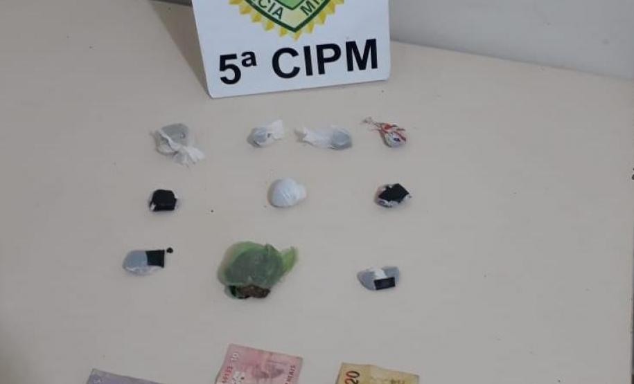 Três pessoas são detidas por envolvimento com o tráfico de drogas, em menos de 24 horas