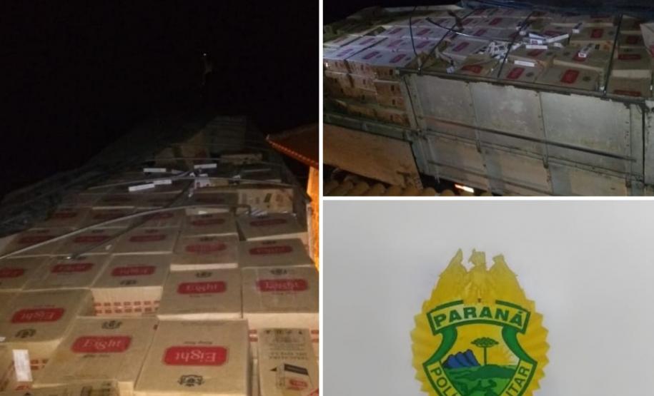 PM apreende mais de 379 de cigarros contrabandeados em Joaquim Távora, no Norte Pioneiro PM apreende mais de 379 de cigarros contrabandeados em Joaquim Távora, no Norte Pioneiro