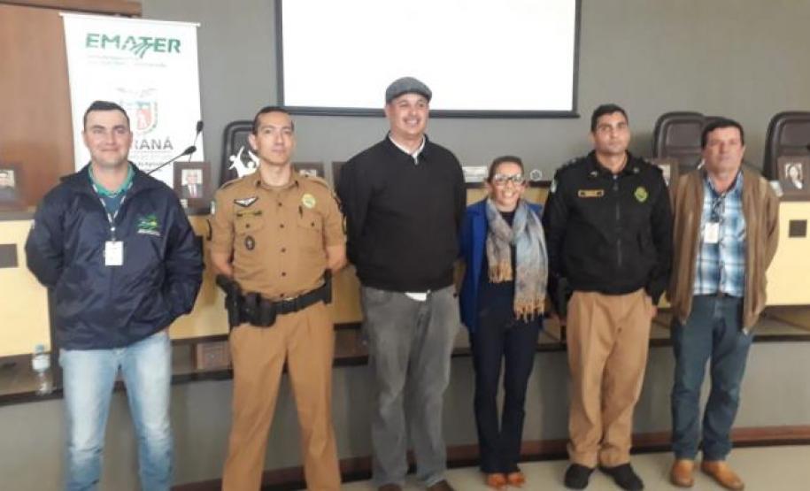 Segurança rural é tema de palestra de policiais militares em Moreira Sales, no Noroeste paranaense