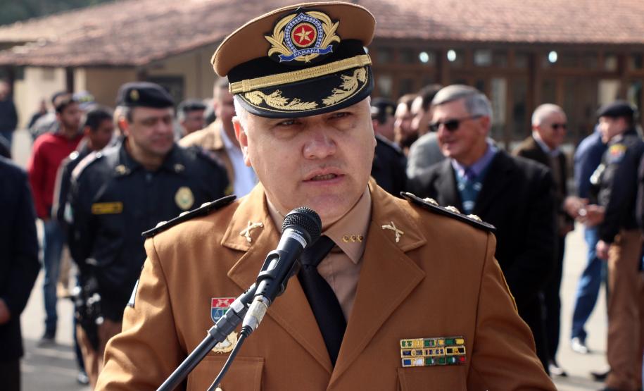 Colombo, 09 de julho de 2019. Passagem de Comando do 22º BPM. Foto: Cel QOPM Valterlei Mattos de Souza. Comandante do 6º CRPM.