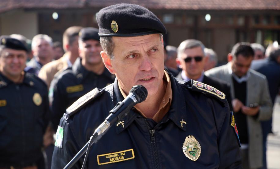 Colombo, 09 de julho de 2019. Passagem de Comando do 22º BPM. Foto: Cel QOPM Antonio Carlos de Morais, Subcomandante-Geral da PMPR.