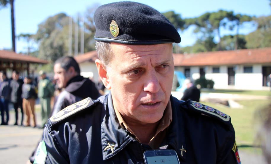 Colombo, 09 de julho de 2019. Passagem de Comando do 22º BPM. Foto: Cel. QOPM Antonio Carlos de Morais, Subcomandante-Geral da PMPR.