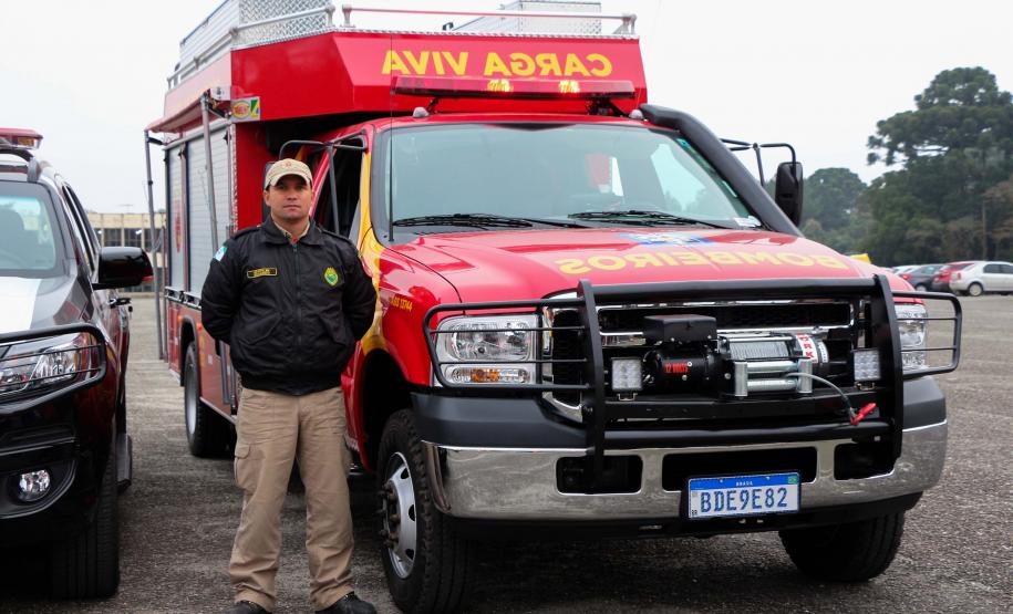 São José do Pinhais, 10 de julho de 2019. Entrega de Viaturas na APMG