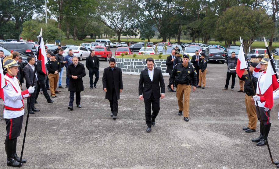 São José do Pinhais, 10 de julho de 2019. Entrega de Viaturas na APMG