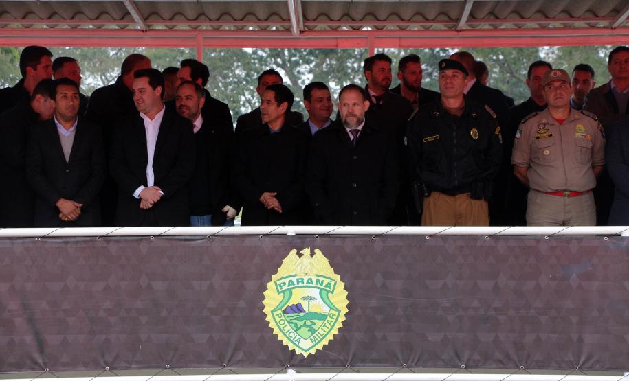 São José do Pinhais, 10 de julho de 2019. Entrega de Viaturas na APMG