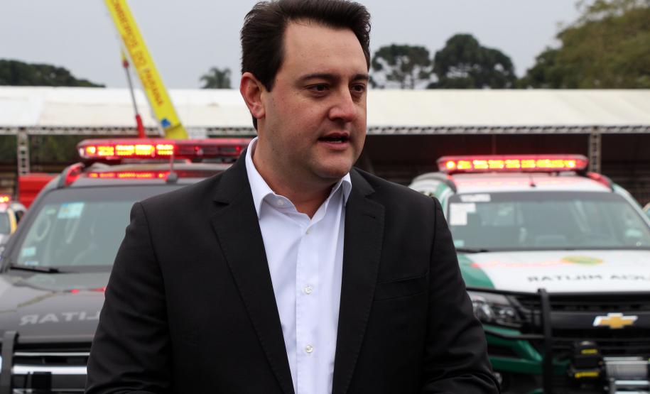 São José do Pinhais, 10 de julho de 2019. Entrega de Viaturas na APMG