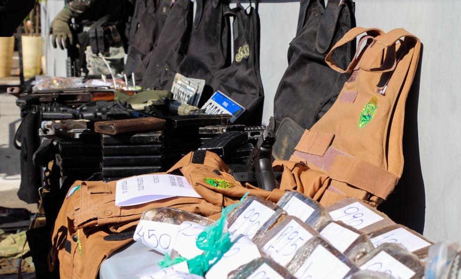 Curitiba, 10 de julho de 2019. Prisão de Qaudrilha que Assaltava Bancos