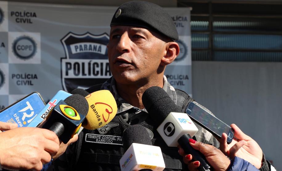 Curitiba, 10 de julho de 2019. Prisão de Qaudrilha que Assaltava Bancos