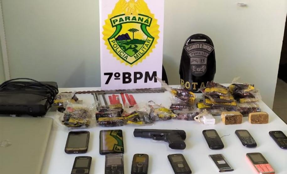 No Noroeste do estado, PM cumpre mandado de Busca e Apreensão e quatro pessoas são encaminhadas No Noroeste do estado, PM cumpre mandado de Busca e Apreensão e quatro pessoas são encaminhadas