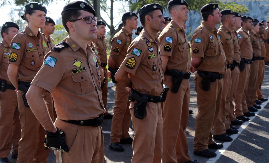 São José dos Pinhais, 12 de julho de 2019. Solenidade em Comemoração ao Aniversário do 17º BPM.