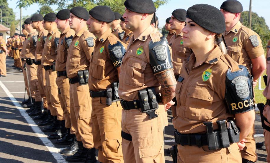 São José dos Pinhais, 12 de julho de 2019. Solenidade em Comemoração ao Aniversário do 17º BPM.