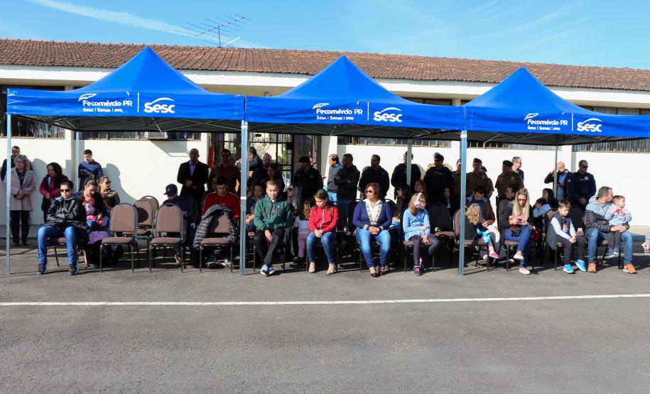 São José dos Pinhais, 12 de julho de 2019. Solenidade em Comemoração ao Aniversário do 17º BPM.