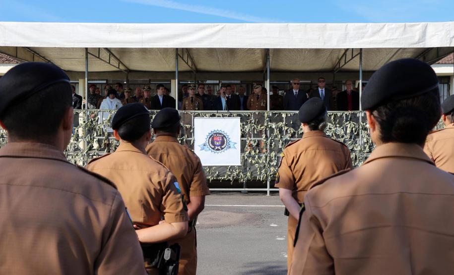 São José dos Pinhais, 12 de julho de 2019. Solenidade em Comemoração ao Aniversário do 17º BPM.