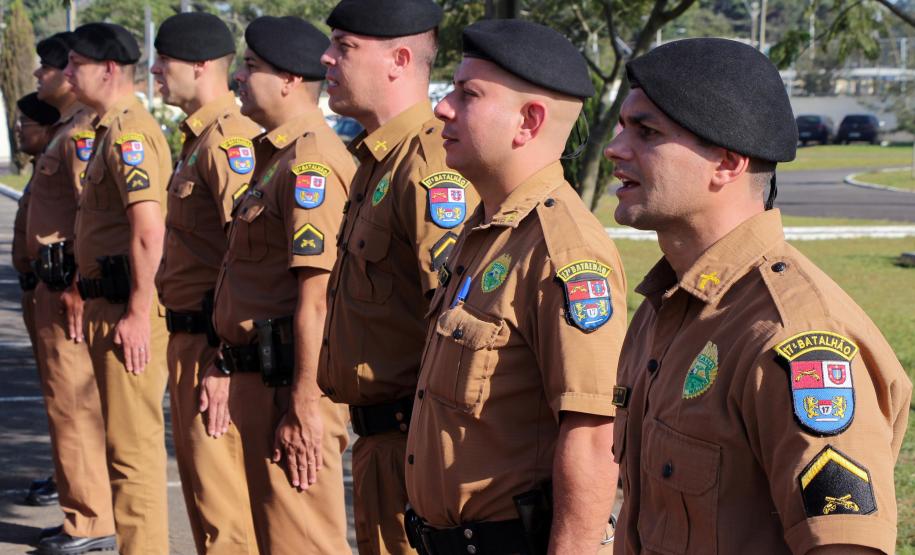 São José dos Pinhais, 12 de julho de 2019. Solenidade em Comemoração ao Aniversário do 17º BPM.