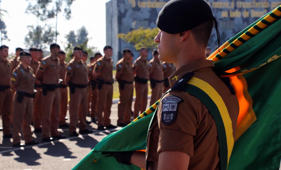 São José dos Pinhais, 12 de julho de 2019. Solenidade em Comemoração ao Aniversário do 17º BPM.