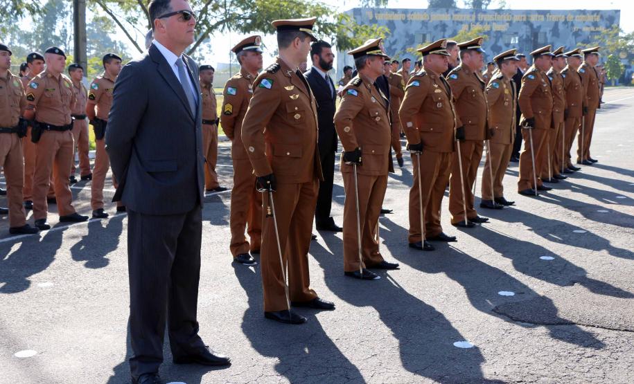 São José dos Pinhais, 12 de julho de 2019. Solenidade em Comemoração ao Aniversário do 17º BPM.
