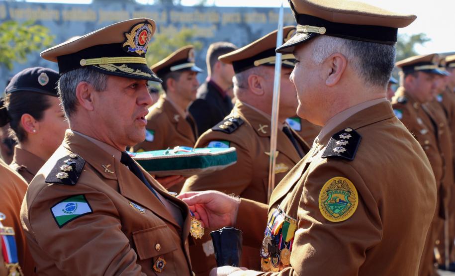 São José dos Pinhais, 12 de julho de 2019. Solenidade em Comemoração ao Aniversário do 17º BPM.