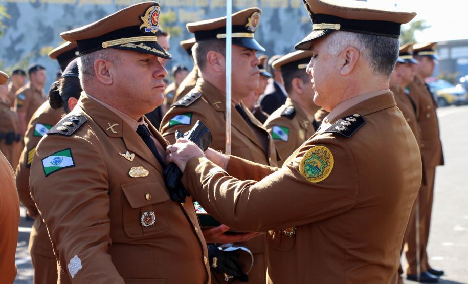 São José dos Pinhais, 12 de julho de 2019. Solenidade em Comemoração ao Aniversário do 17º BPM.