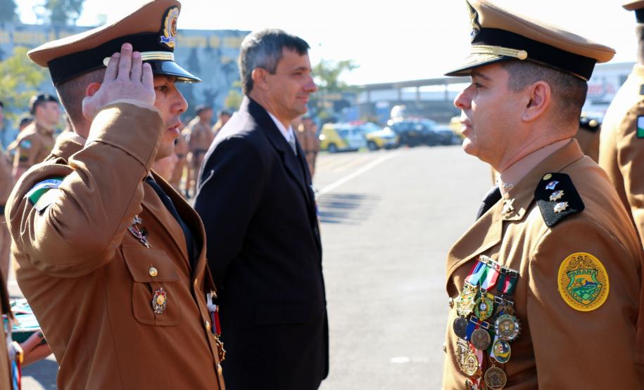 São José dos Pinhais, 12 de julho de 2019. Solenidade em Comemoração ao Aniversário do 17º BPM.