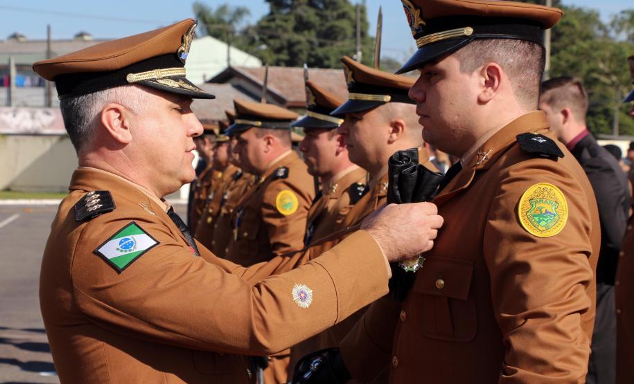 São José dos Pinhais, 12 de julho de 2019. Solenidade em Comemoração ao Aniversário do 17º BPM.