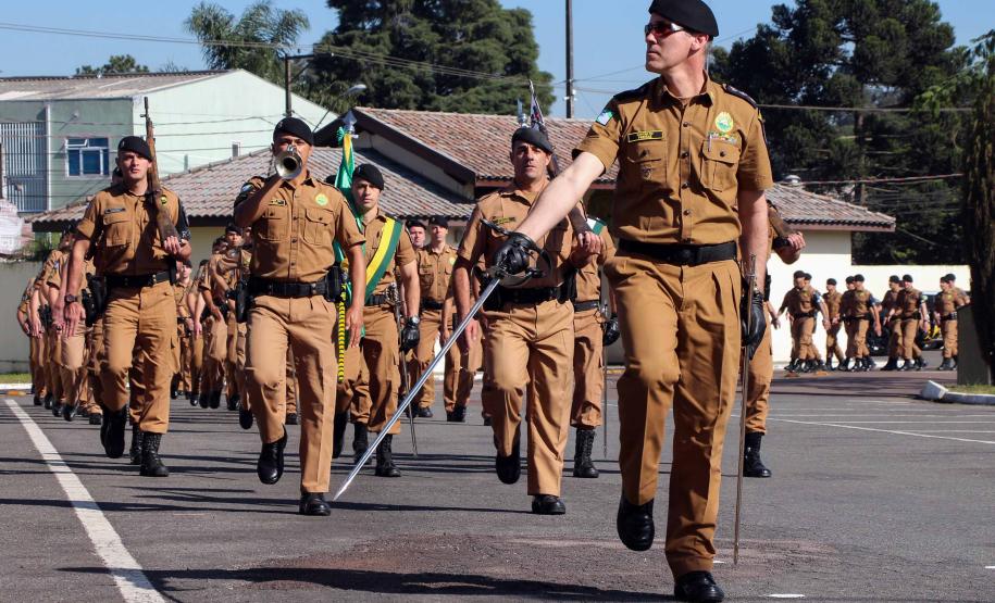 São José dos Pinhais, 12 de julho de 2019. Solenidade em Comemoração ao Aniversário do 17º BPM.