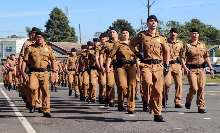 São José dos Pinhais, 12 de julho de 2019. Solenidade em Comemoração ao Aniversário do 17º BPM.
