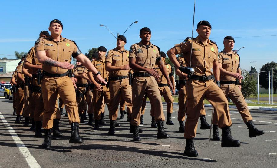 São José dos Pinhais, 12 de julho de 2019. Solenidade em Comemoração ao Aniversário do 17º BPM.