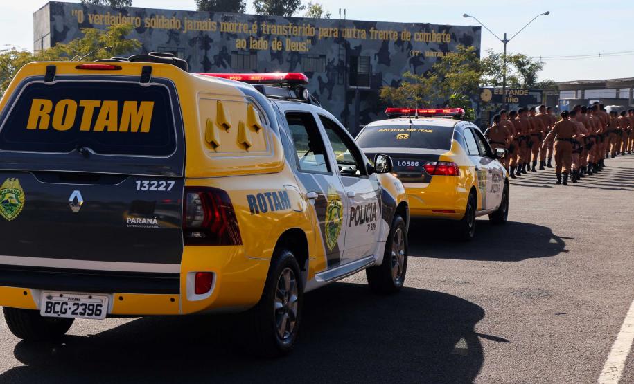 São José dos Pinhais, 12 de julho de 2019. Solenidade em Comemoração ao Aniversário do 17º BPM.