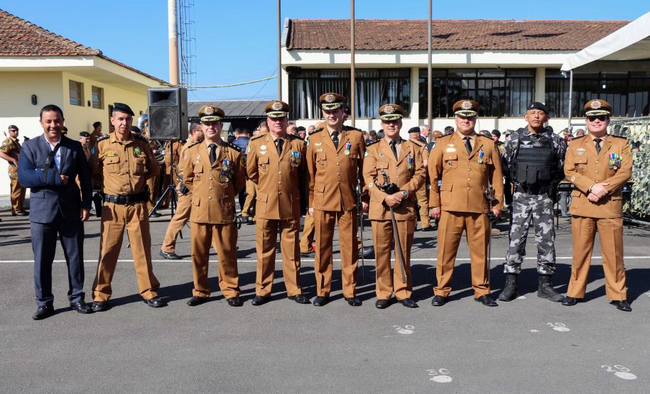 São José dos Pinhais, 12 de julho de 2019. Solenidade em Comemoração ao Aniversário do 17º BPM.