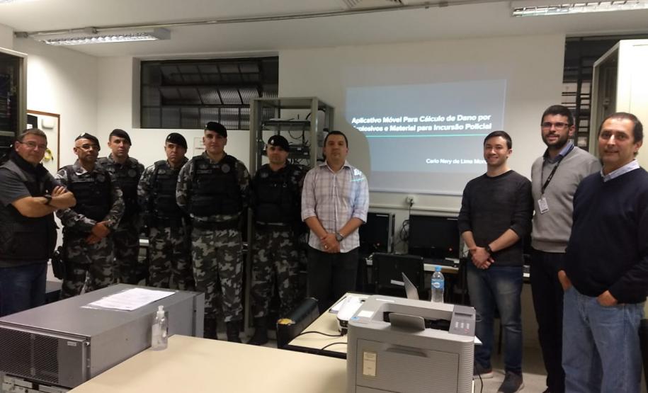 Aluno da UTFPR cria aplicativo para uso operacional no Esquadrão Antibombas do BOPE