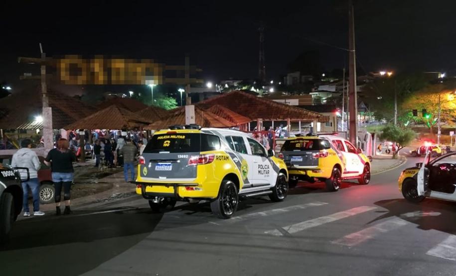 Em Telêmaco Borba, PM faz operação AIFU e cinco estabelecimentos comerciais são fechados Em Telêmaco Borba, PM faz operação AIFU e cinco estabelecimentos comerciais são fechados