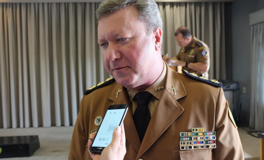 Curitiba, 30 de julho de 2019.  Passagem de Comando Diretoria de Finanças. Foto: Entrevista Cel Rothenburg.