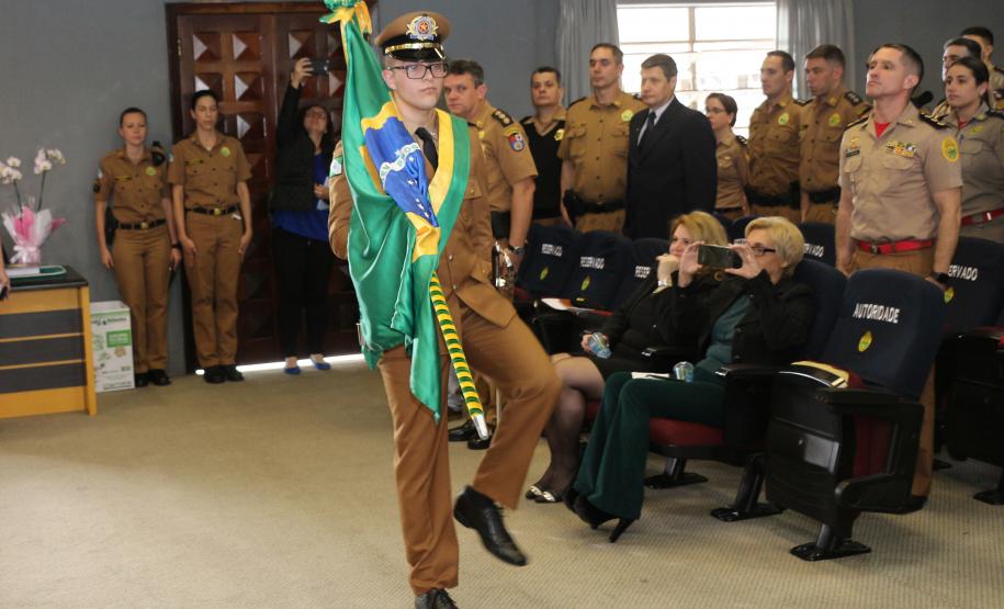 Curitiba, 30 de julho de 2019.  Passagem de Comando Diretoria de Finanças. Foto: Porta Bandeira.