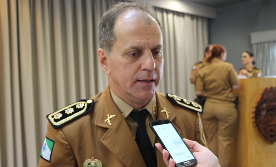 Curitiba, 30 de julho de 2019.  Passagem de Comando Diretoria de Finanças. Foto: Entrevista Cel Morais.