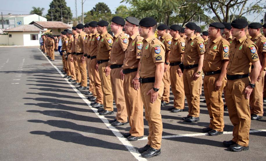 São José dos Pinhais, 02 de agosto de 2019.  Passagem de Comando do 6º CRPM.