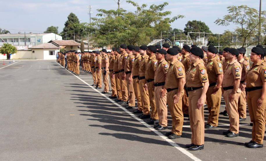 São José dos Pinhais, 02 de agosto de 2019.  Passagem de Comando do 6º CRPM.