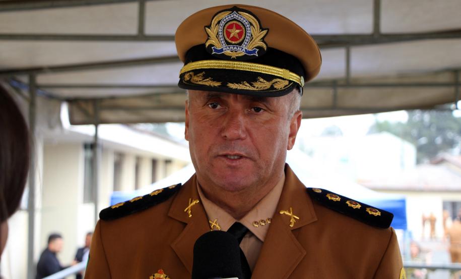 São José dos Pinhais, 02 de agosto de 2019.  Passagem de Comando do 6º CRPM. Foto: Cel. QOPM Nivaldo Marcelos da Silva, Comandante do 6º CRPM.