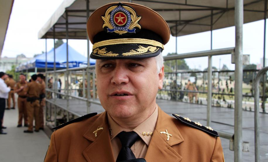 São José dos Pinhais, 02 de agosto de 2019.  Passagem de Comando do 6º CRPM. Foto: Cel. QOPM Valterlei Mattos de Souza, Comandante substituido.