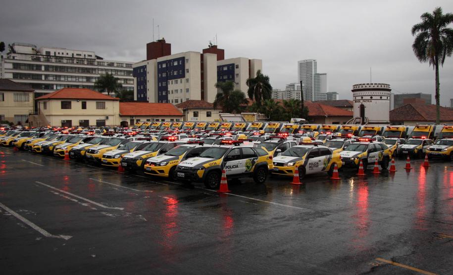 Curitiba, 02 de agosto de 2019.  Polícia Militar deflagra Operação 100 com mais de 500 policiais e 165 viaturas em Curitiba.