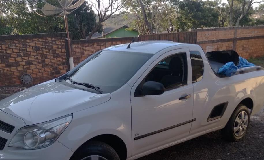 veículo carregado com produtos do Paraguai veículo carregado com produtos do Paraguai