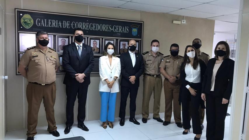 COGER recebe visita de magistrados na Capital do estado